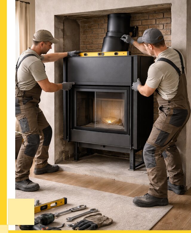 Установка каминных топок в Чехове под ключ от 18301 р. | ЭриданЧхв