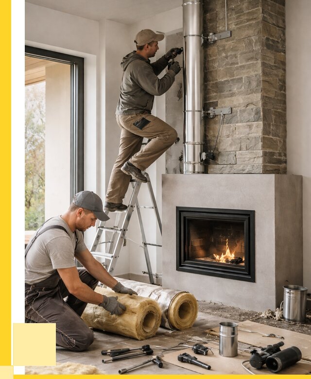 Монтаж дымоходов для каминов в Чехове от 15251 р. ЭриданЧхв