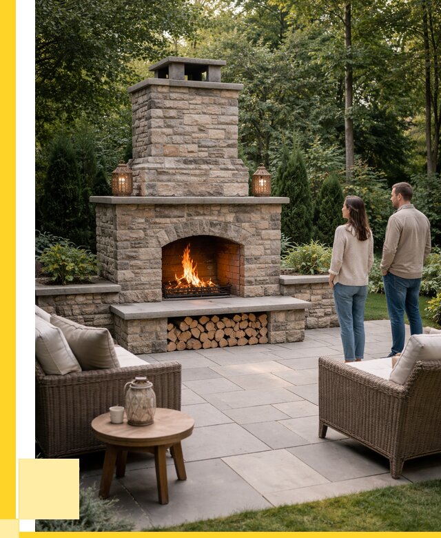 Уличные камины из кирпича в Чехове от 152505 р. | ЭриданЧхв