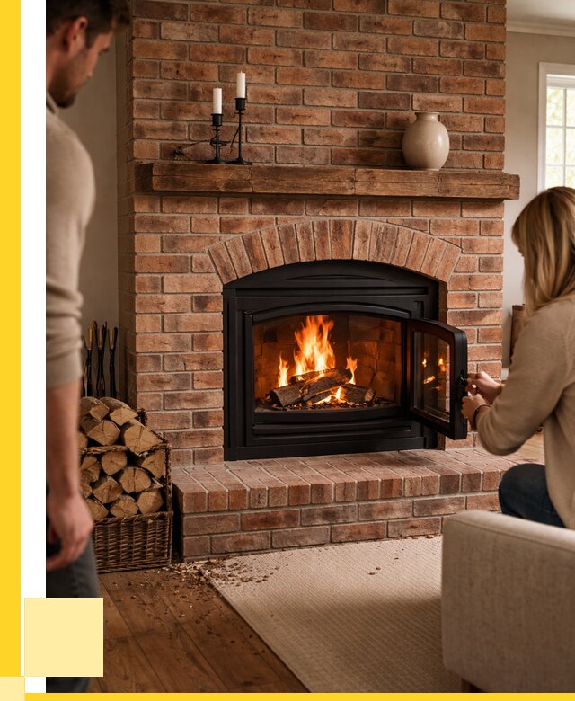 Кирпичные камины под ключ в Чехове от 152505 р. | ЭриданЧхв