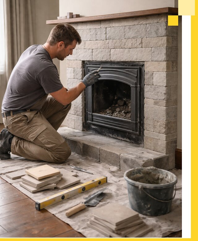 Профессиональный ремонт каминов в Чехове восстановление и сервис