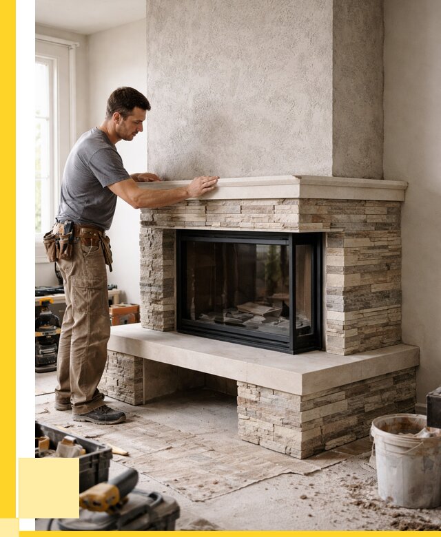 Изготовление каминов под ключ в Чехове от 152505 р. | ЭриданЧхв