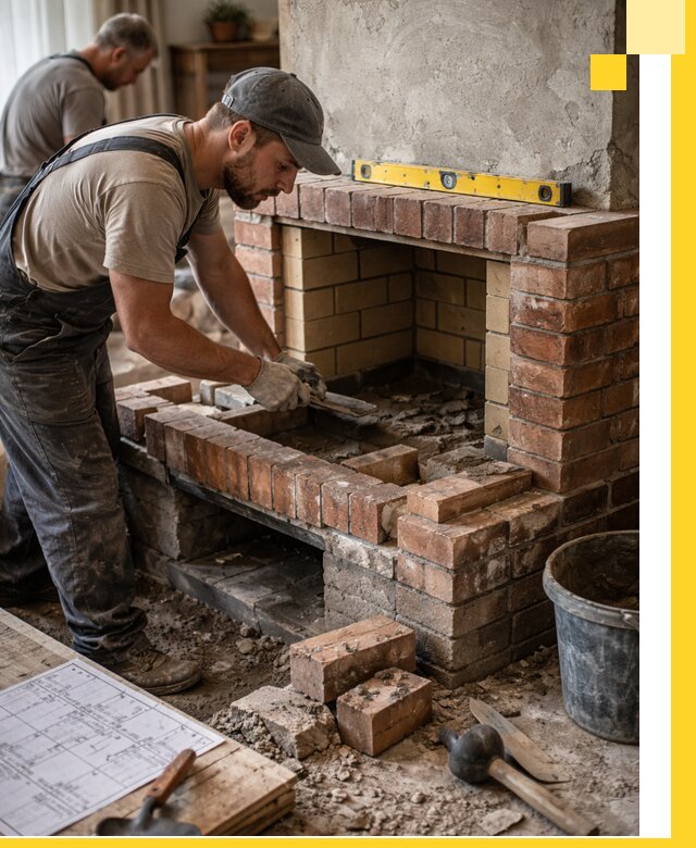 Изготовление и установка каминопечей под ключ в Чехове