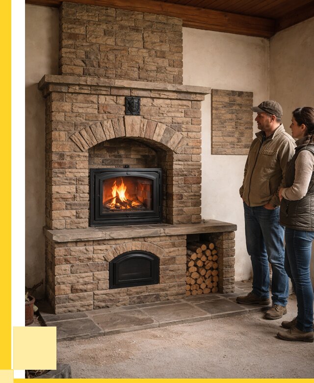 Кирпичная печь под ключ в Чехове от 152505 р. | ЭриданЧхв