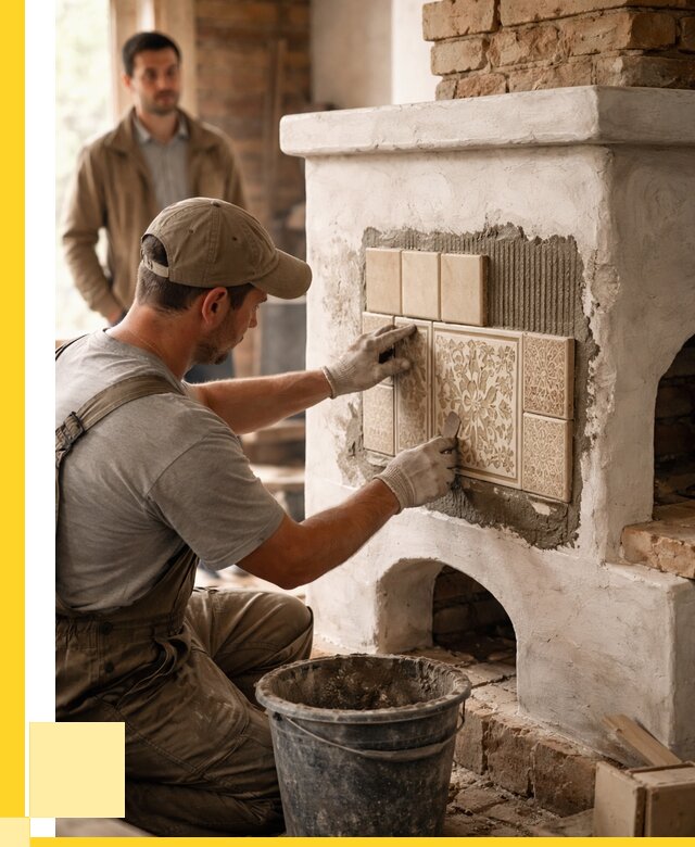 Отделка печей и банных печей в Чехове от 35585 р. | ЭриданЧхв