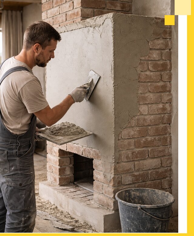 Отделка печей и облицовка каминов в Чехове под ключ