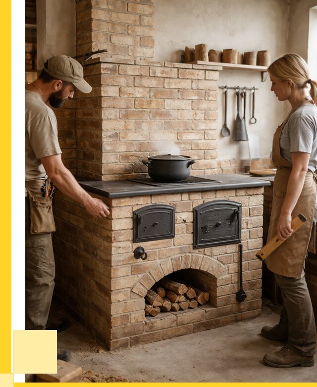 Варочно отопительные печи в Чехове от 91503 р. | ЭриданЧхв