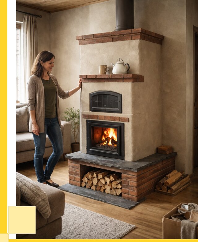 Печи шведки в Чехове от 86420 р. | ЭриданЧхв — печь шведка