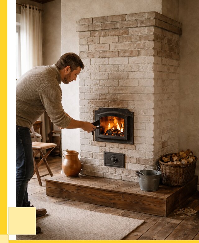 Печь голландка из кирпича в Чехове от 86420 р. | ЭриданЧхв