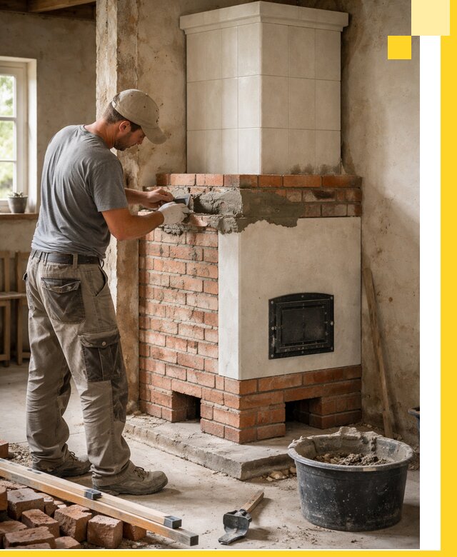 Изготовление и установка печей-голландок под ключ в Чехове