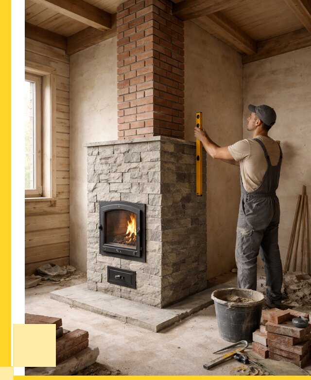 Печи и дымоходы под ключ в Чехове от 45752 р., ЭриданЧхв