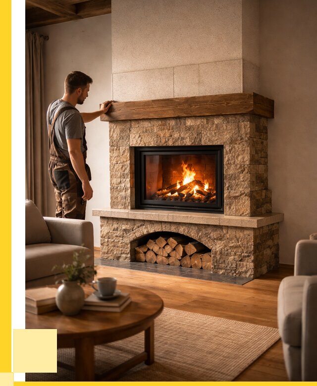 Печи камины для дома под ключ в Чехове от 55919 р. | ЭриданЧхв