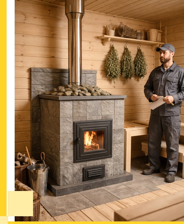 Печи для бани под ключ в Чехове от 122004 р. | ЭриданЧхв