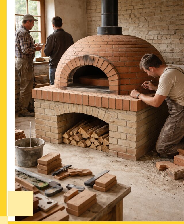 Помпейская печь дровяная для пиццы в Чехове | ЭриданЧхв от 203340 р.