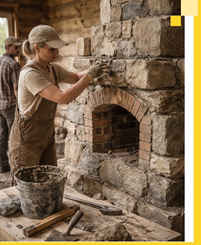 Каменные печи на заказ и монтаж в Чехове, долговечные решения