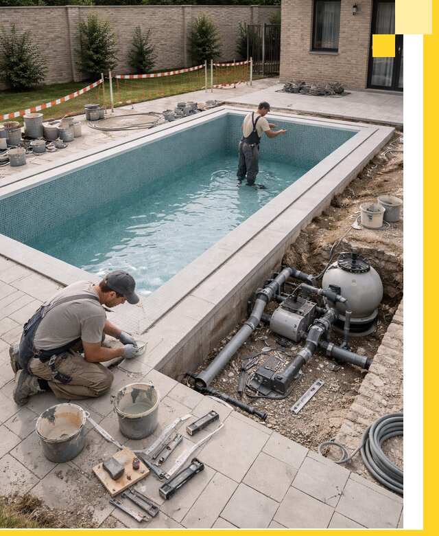 Строительство бассейнов под ключ в Чехове: проекты и монтаж