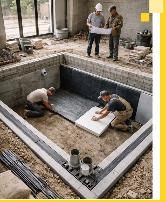 Проекты частных и общественных бассейнов под ключ в Чехове