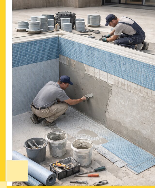 Ремонт и обслуживание бассейнов в Чехове от 25418 р. | ЭриданЧхв