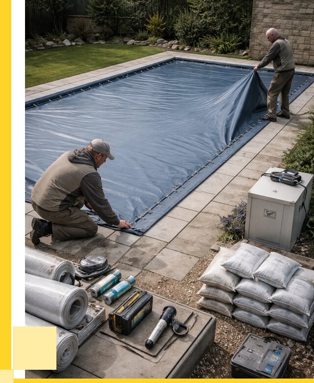 Консервация бассейнов в Чехове под ключ от 6609 р. | ЭриданЧхв