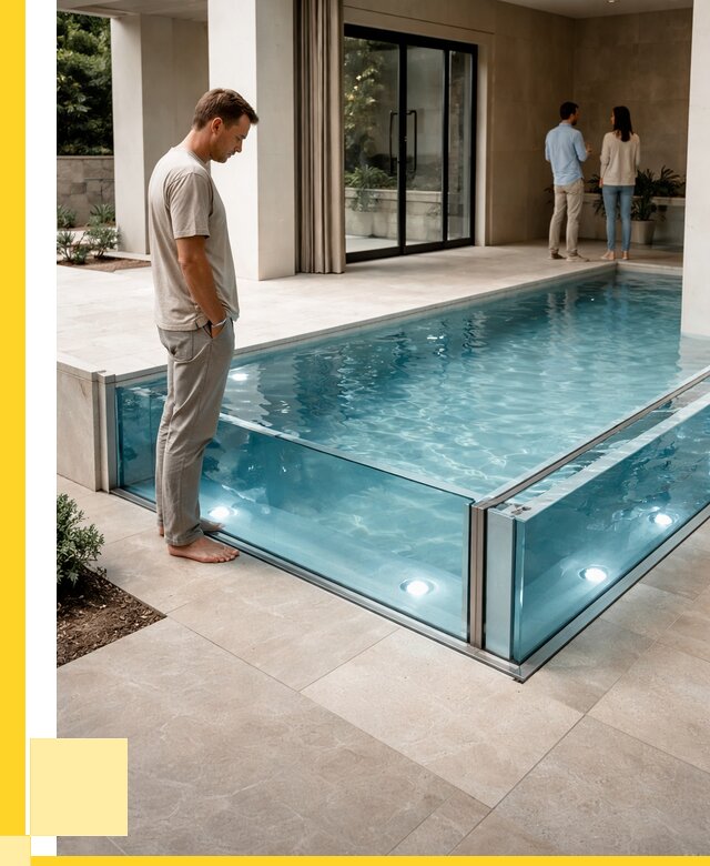 Стеклянные бассейны в Чехове от 1220040 р. | ЭриданЧхв — мозаика