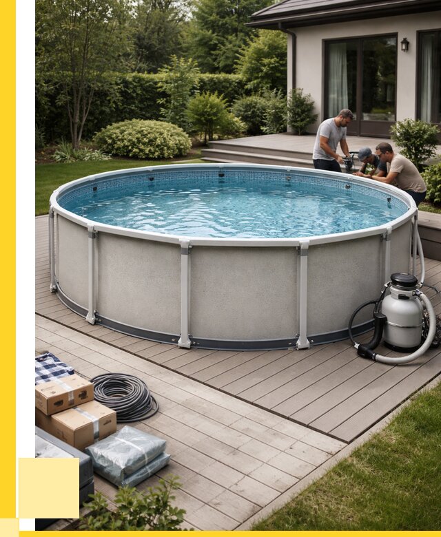 Купить каркасные бассейны в Чехове от 45752 р. | ЭриданЧхв