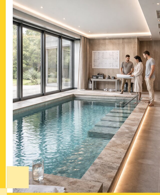 Закрытые бассейны под ключ в Чехове от 2541750 р. | ЭриданЧхв