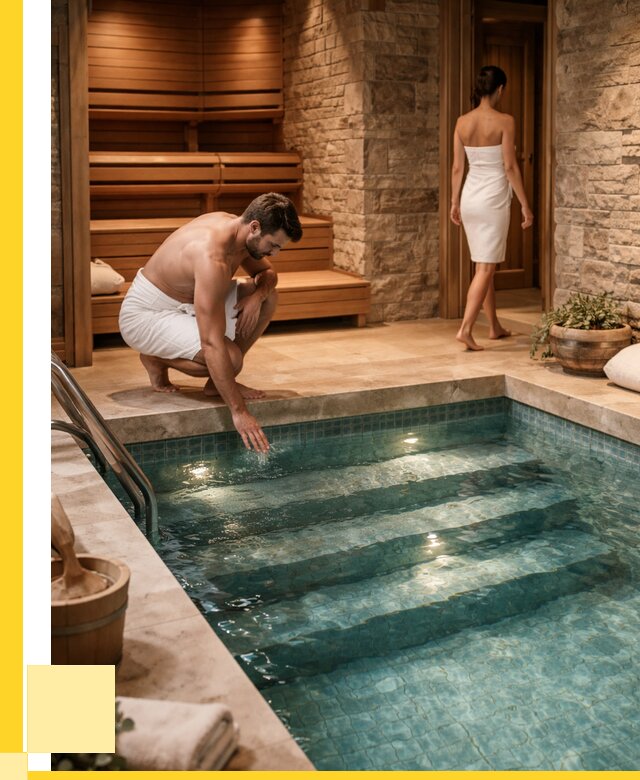 Сауна с бассейном под ключ в Чехове от 122004 р., ЭриданЧхв