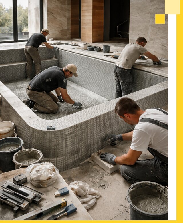 Строительство и установка СПА бассейнов под ключ в Чехове