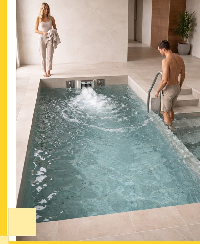 Бассейн с противотоком в Чехове от 254175 р. | ЭриданЧхв