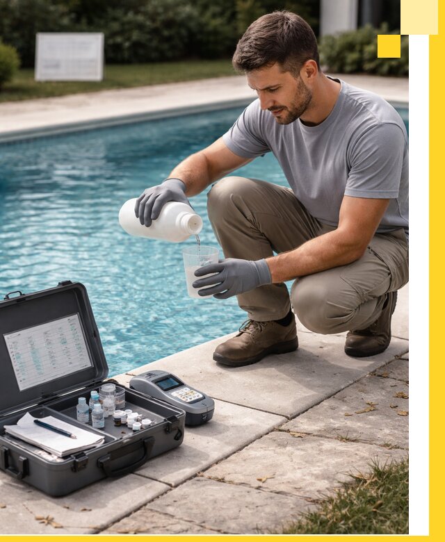 Профессиональная дезинфекция воды в бассейне в Чехове