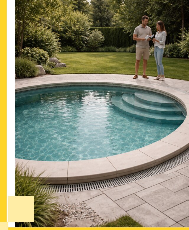 Круглые каркасные бассейны купить в Чехове от 254175 р. | ЭриданЧхв