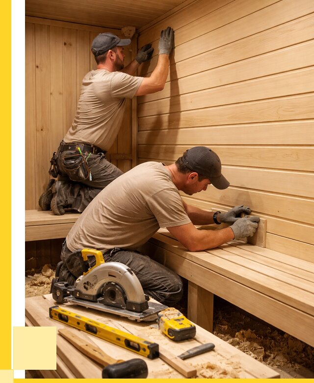 Обшивка саун вагонкой в Чехове от 2542 р. | ЭриданЧхв