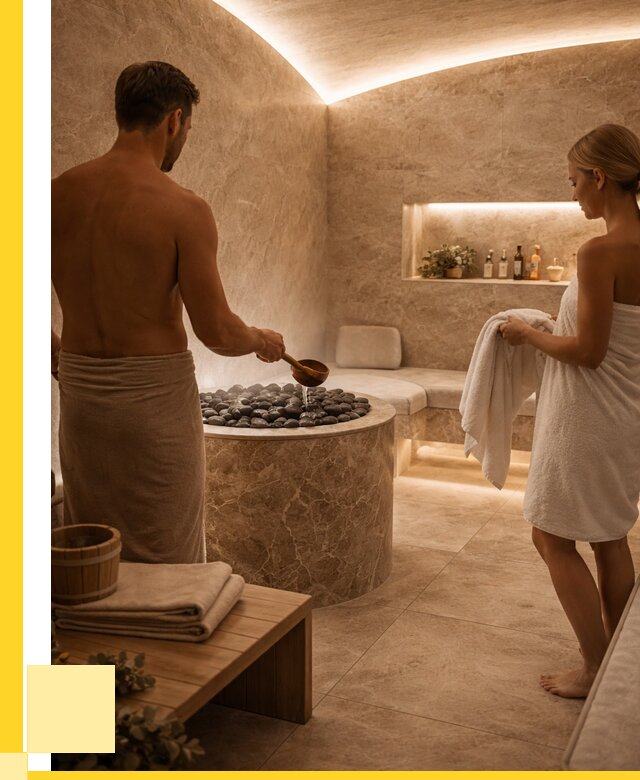 Сауны с хамамом в Чехове от 355845 р. – проекты и монтаж | ЭриданЧхв