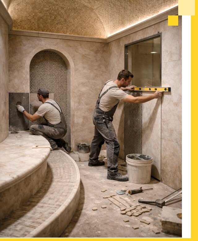 Проектирование и строительство саун с хамамом под ключ в Чехове