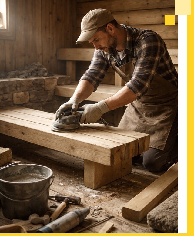 Ремонт бань под ключ в Чехове с гарантией качества и сроков