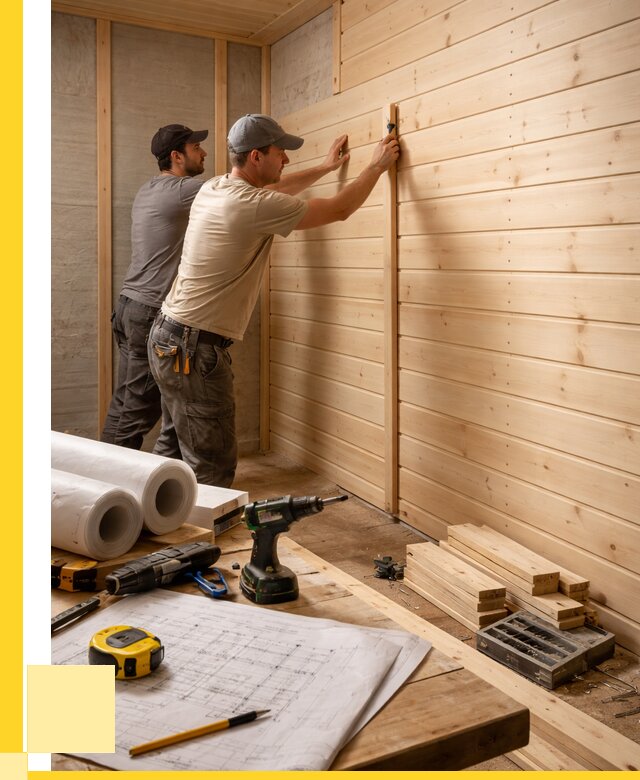 Обшивка бани вагонкой в Чехове от 1220 р., ЭриданЧхв