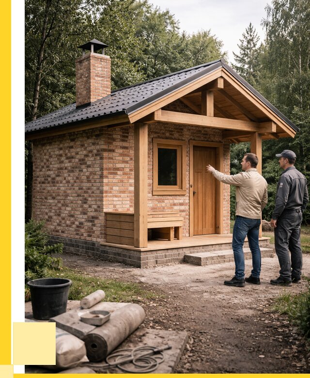 Кирпичные бани и печи в Чехове от 355845 р. | ЭриданЧхв