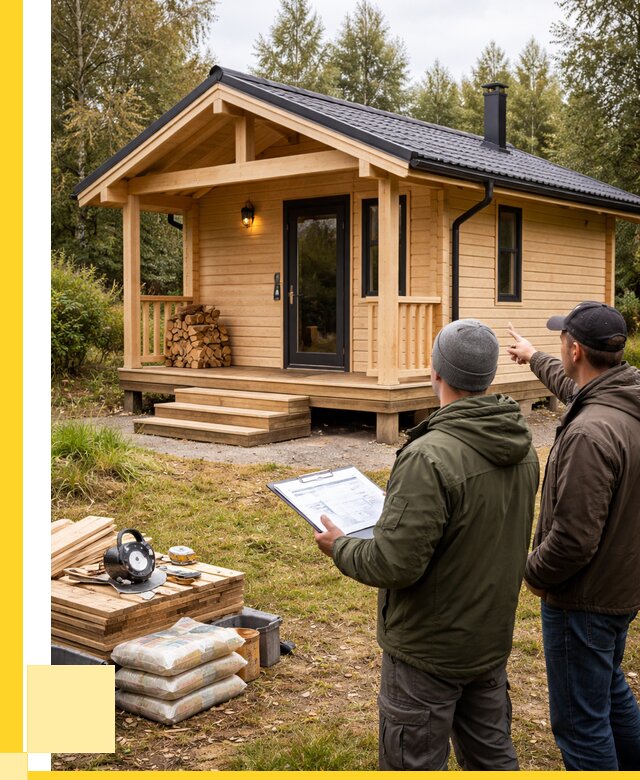 Каркасные бани под ключ в Чехове от 305010 р. | ЭриданЧхв