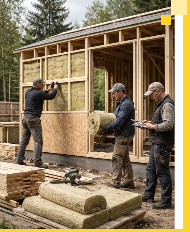 Проектирование и строительство каркасных бань в Чехове под ключ