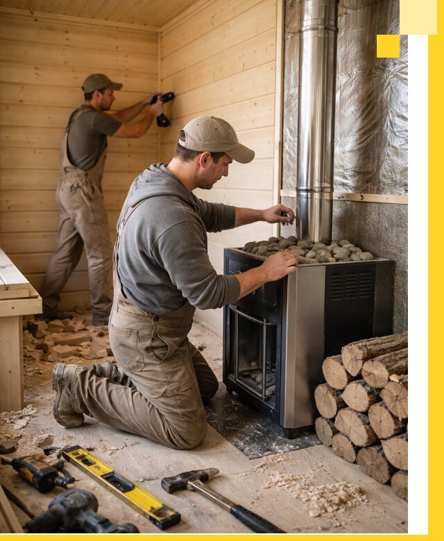 Строительство деревянных бань под ключ в Чехове проекты и монтаж