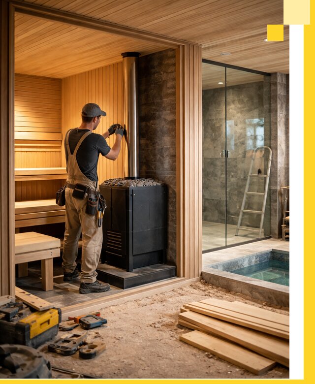 Полное строительство банных комплексов под ключ в Чехове