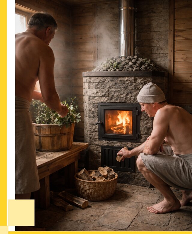 Банные печи под ключ в Чехове от 45752 р. | ЭриданЧхв кирпичная