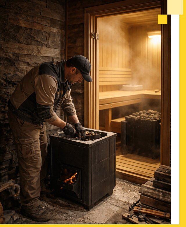 Строительство бани с сауной под ключ в Чехове от проекта до сдачи