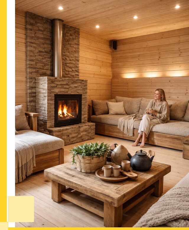 Проект бани с комнатой отдыха в Чехове от 35585 р. | ЭриданЧхв