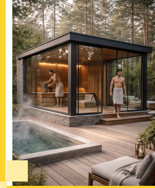 Стеклянные бани и двери в Чехове от 457515 р. | ЭриданЧхв