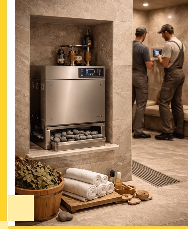 Парогенераторы для хамама в Чехове от 76253 р. | ЭриданЧхв