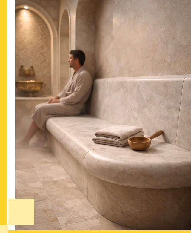 Сиденья для хамама в Чехове под ключ от 12200 р. | ЭриданЧхв