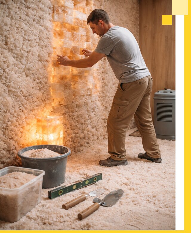 Проектирование и монтаж соляных комнат в Чехове под ключ